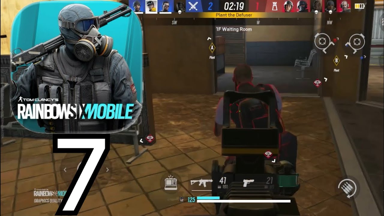 Rainbow Six Mobile: Gameplay Walkthrough Part 7 (IOS,Android)