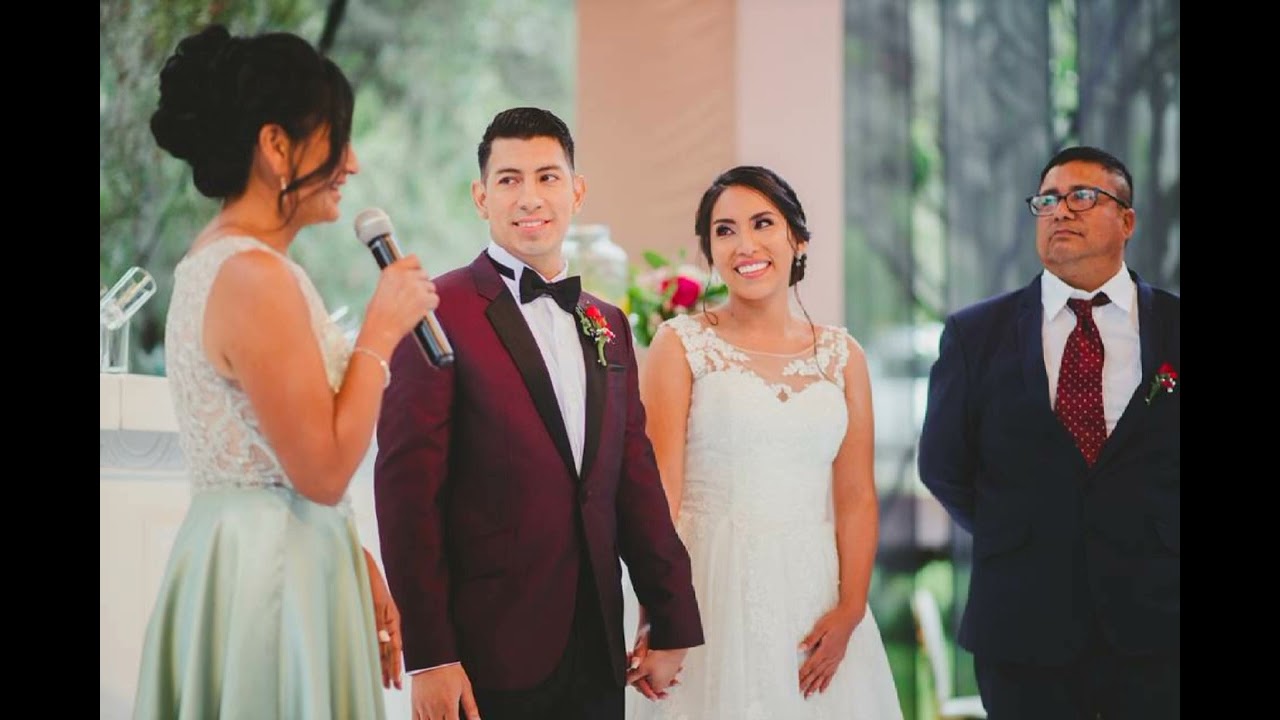 Discurso de boda (madre la novia)  •Fiorella Perlacios•