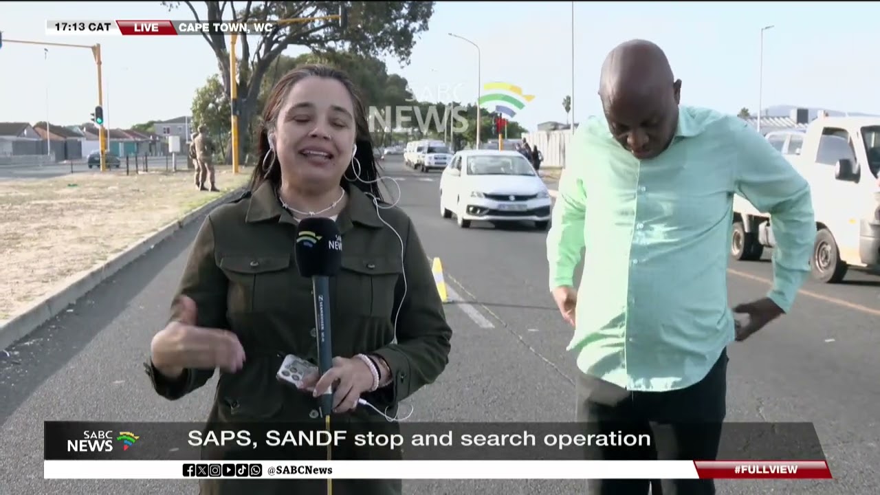 SAPS, SANDF implement stop and search operation