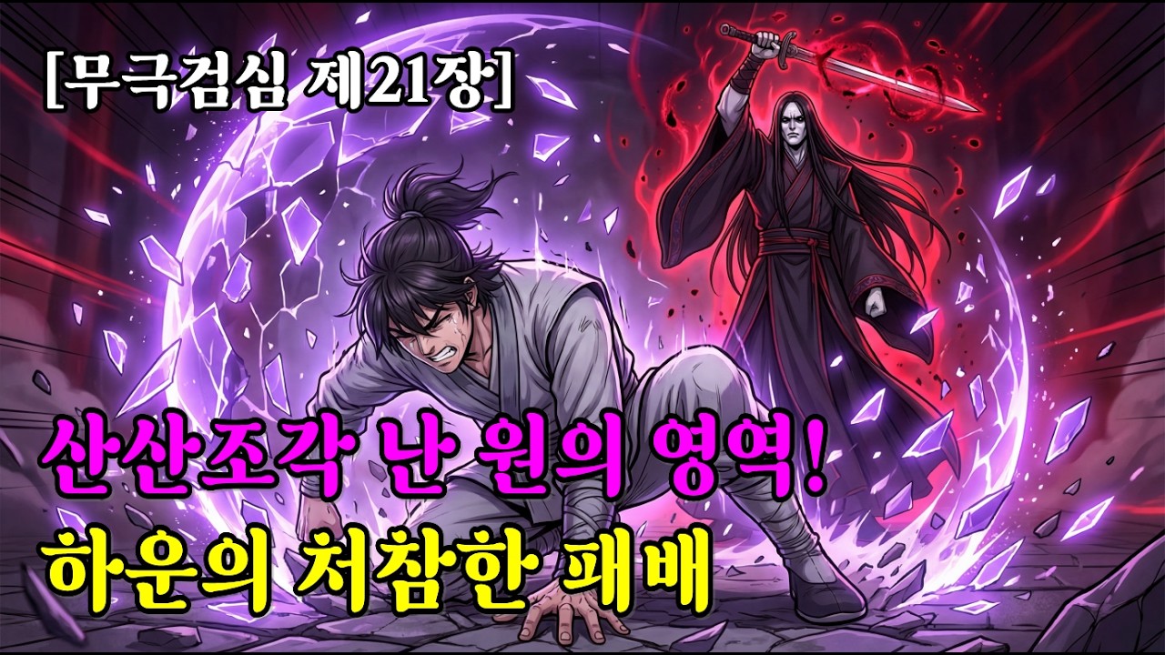 무극검심21장, 산산조각 난 원의 영역 ! 하운의 처참한 패배  | #무협드라마 #무협소설 #무협애니 #무협툰 #오디오북 #무협지추천 #무협라디오 #무협지 #무협영화