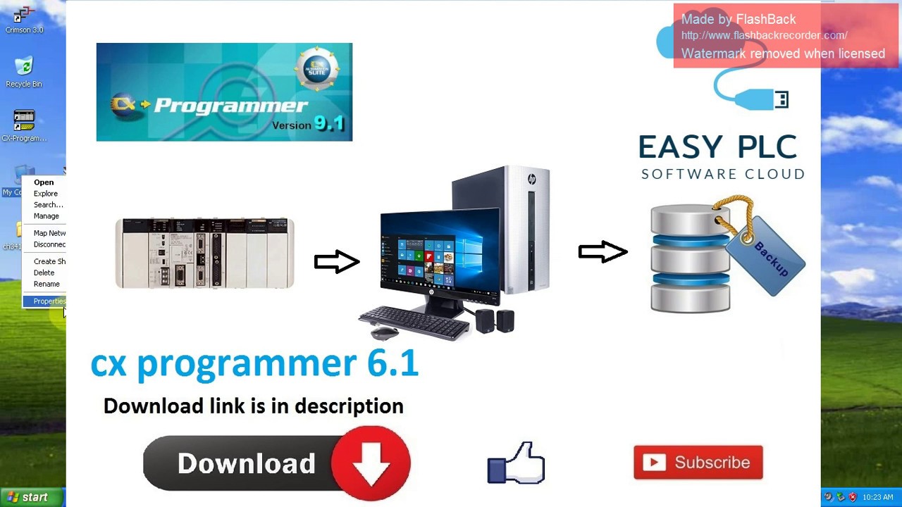 How to Take Backup of OMRON PLC Using CX-Programmer | Step-by-Step Guide