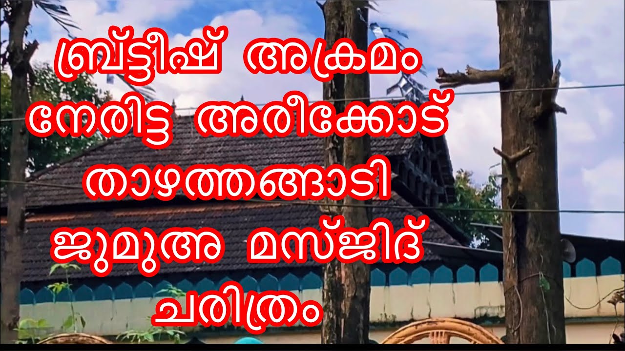 അരീക്കോട് താഴത്തങ്ങാടി പള്ളികളുടെ ചരിത്രം || Areakod thayathangadi pallikalude charithram🕌