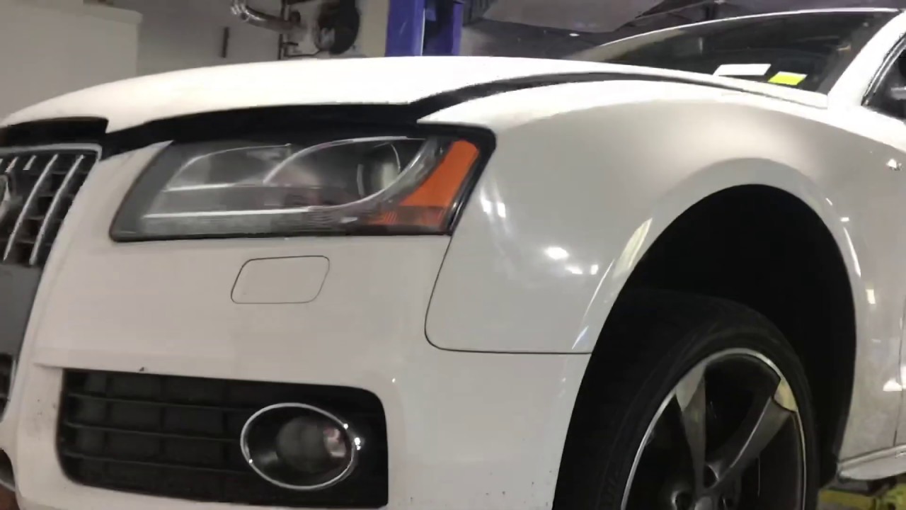 Audi S5 A5 motor mount removal walk thru