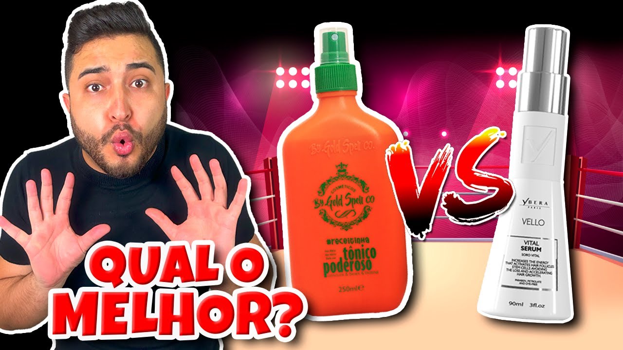 Tônico Vello da Ybera Paris ou Tônico Poderoso da Gold Spell? Qual o melhor? [Análise Completa]