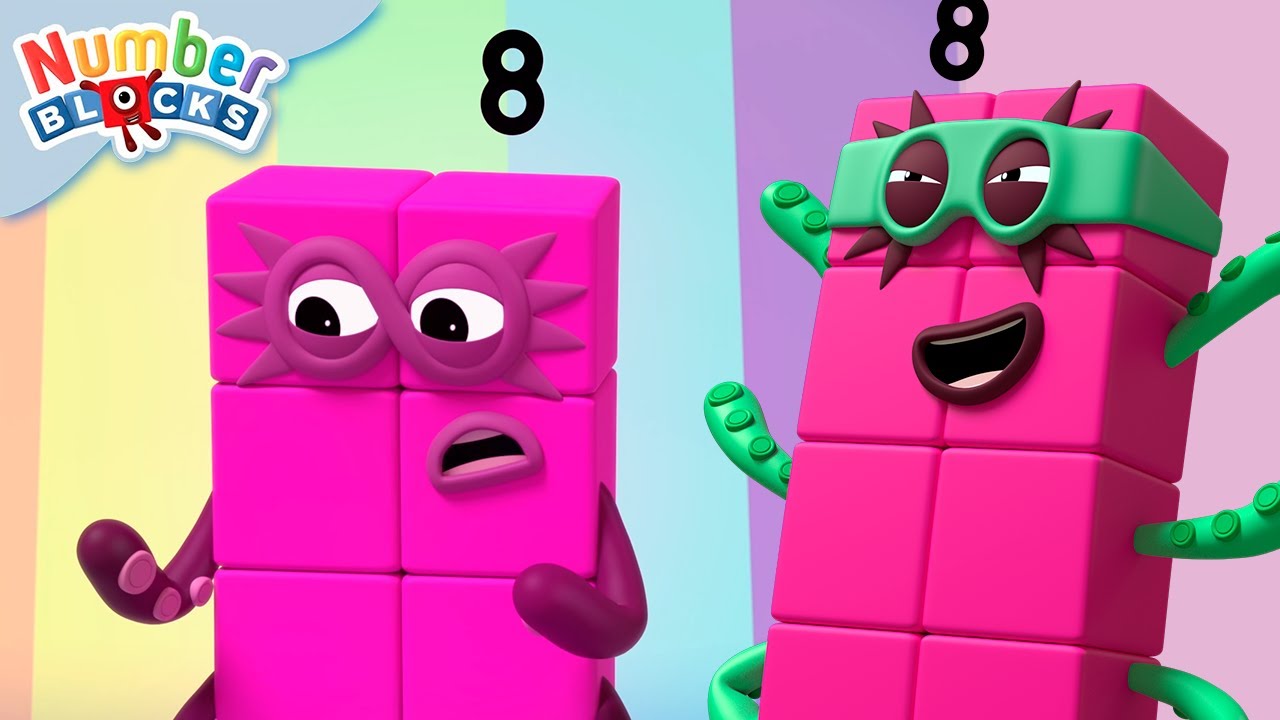 Octoblock Saves Numberland! 🦸 | Cool Counting for Kids | 12345 | @Numberblocks