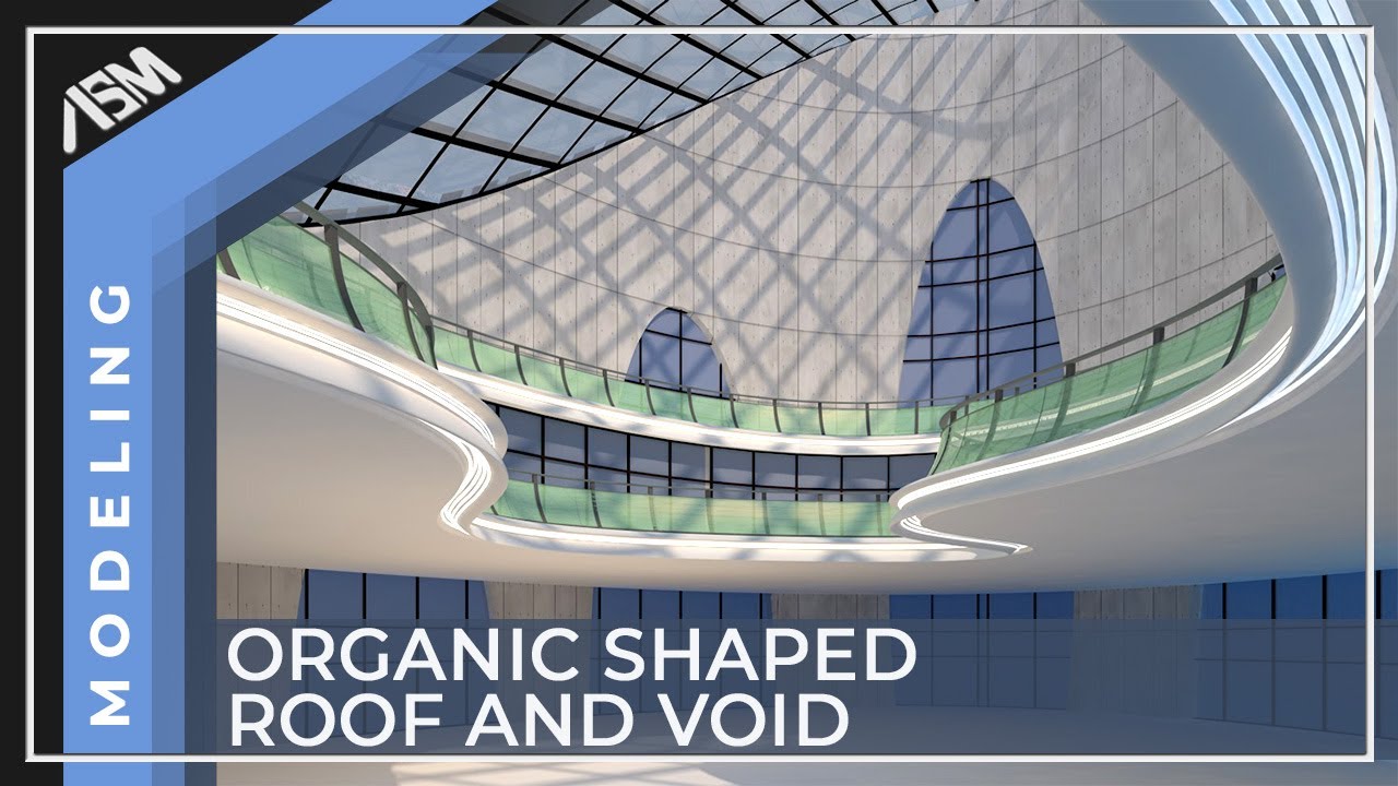 ARCHICAD How to model a Void + Organic Shaped Roof