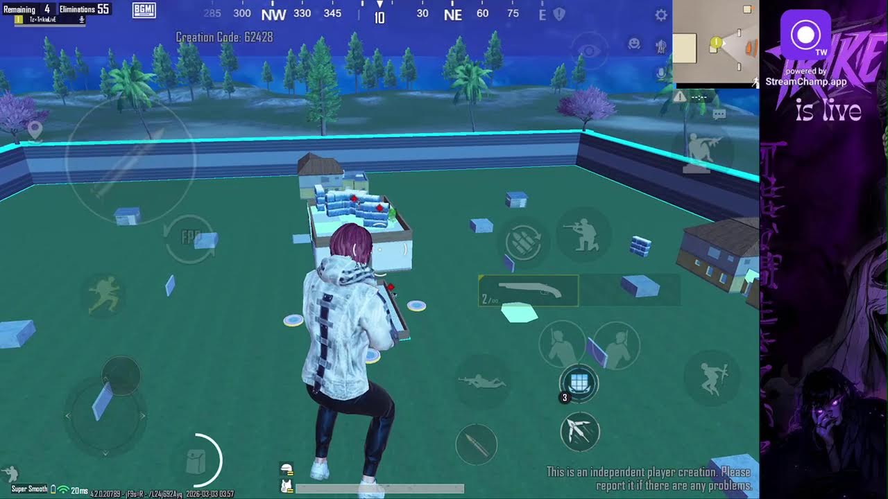 Broadcast powered by StreamChamp