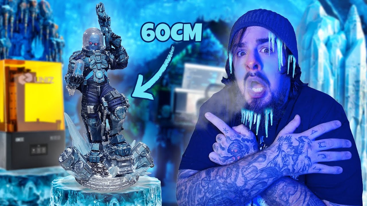 La première statue imprimé en 3D de ma collection Batman !!