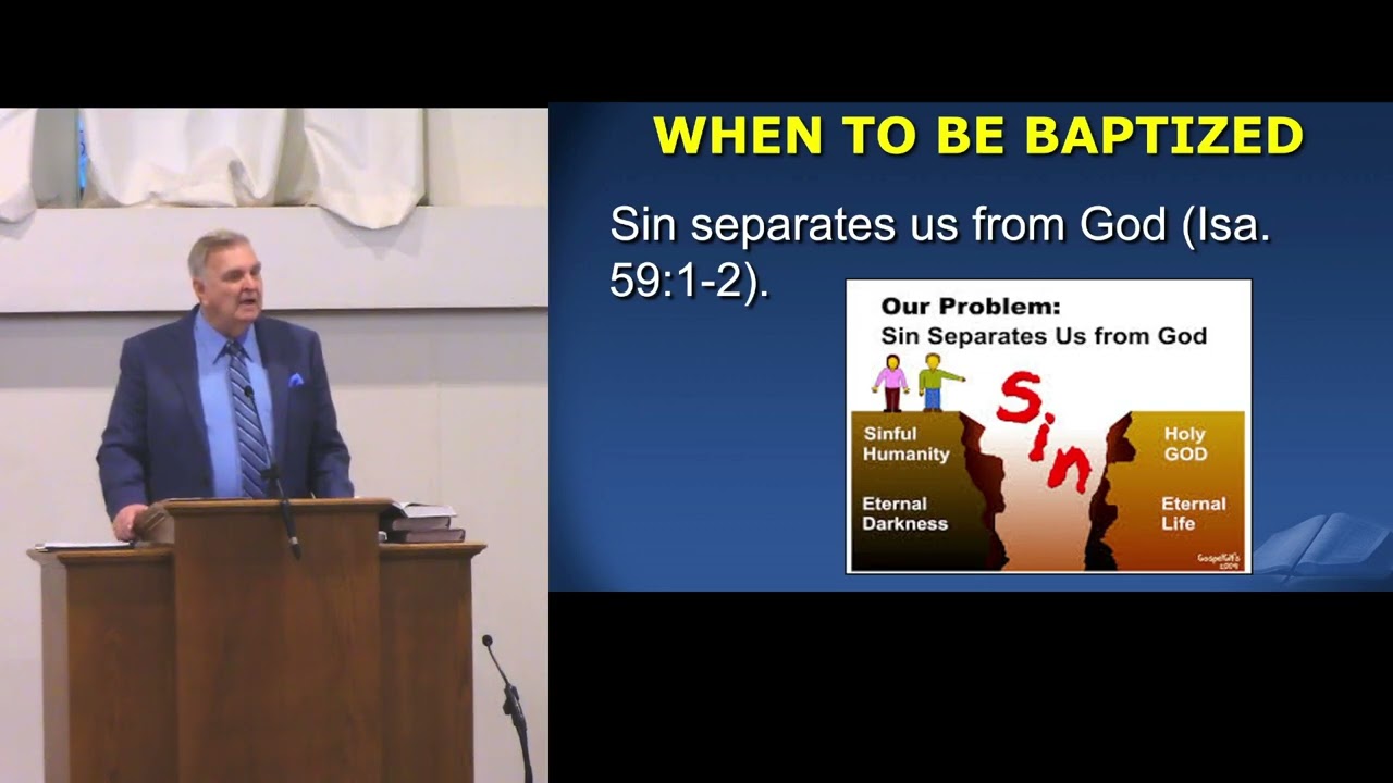 Q & A: When to be Baptized