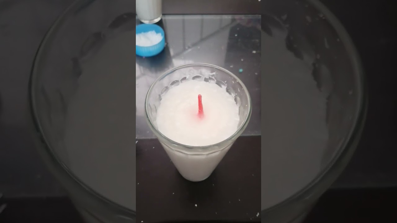 Veneno casero para ratones con una vela