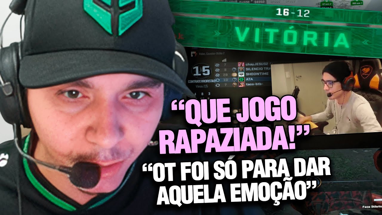 HEN1, TACO E LUCAS1 DANDO A VIDA EM COMEBACK ABSURDO NO CS2