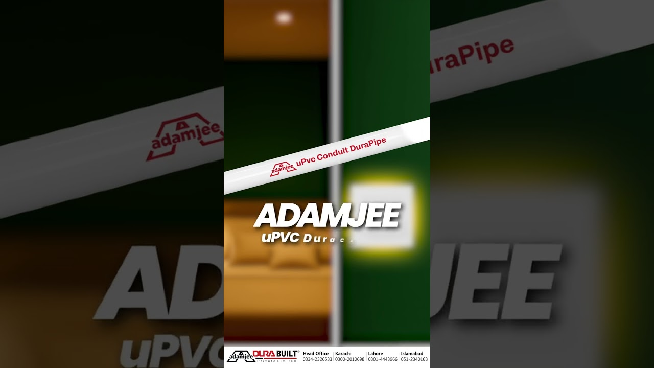 Keep Your Electrical Wires Safe with Adamjee PVC Conduit Pipe#pvc #wire #wiring #electrical #conduit