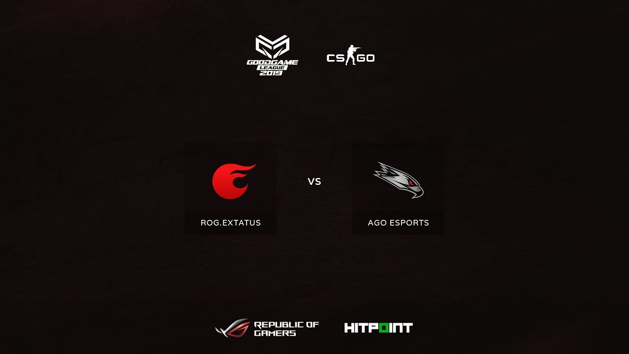 eXtatus vs AGO @ Good Game League 2019 kvalifikace