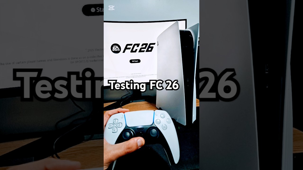 Testing EA SPORTS FC 26 First Look Gameplay | PS5 #easportsfc25 #easportfc #efootball #efootball2025