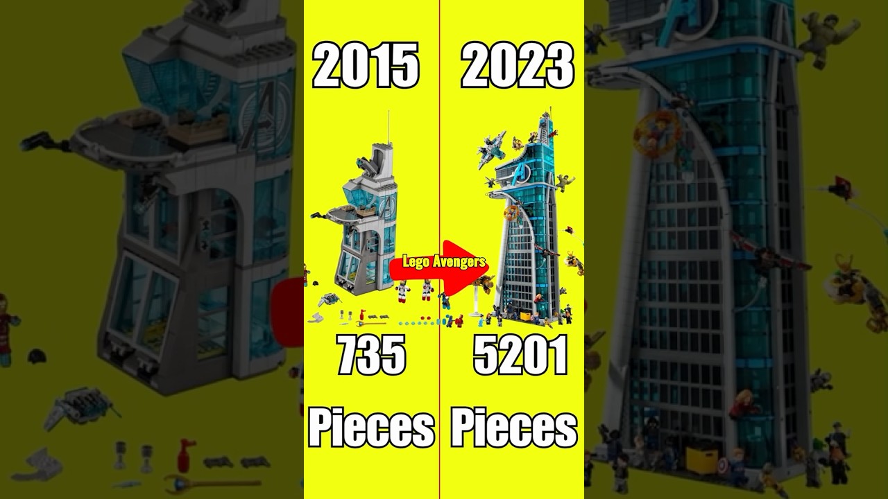 LEGO Avengers Tower EVOLUTION 