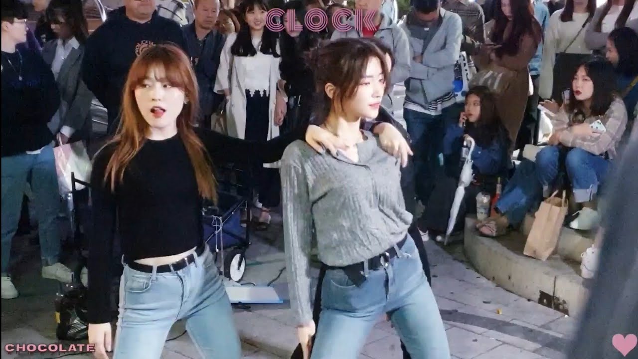 클락(Clock) ♩Psy Gentleman♪ Chocolate 직캠(Fancam) 홍대 Busking(버스킹) 190922