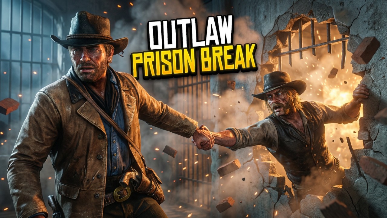 Arthur Morgan’s Most Brutal Prison Break Ever | Micah Bell Explosive Escape (RDR2)