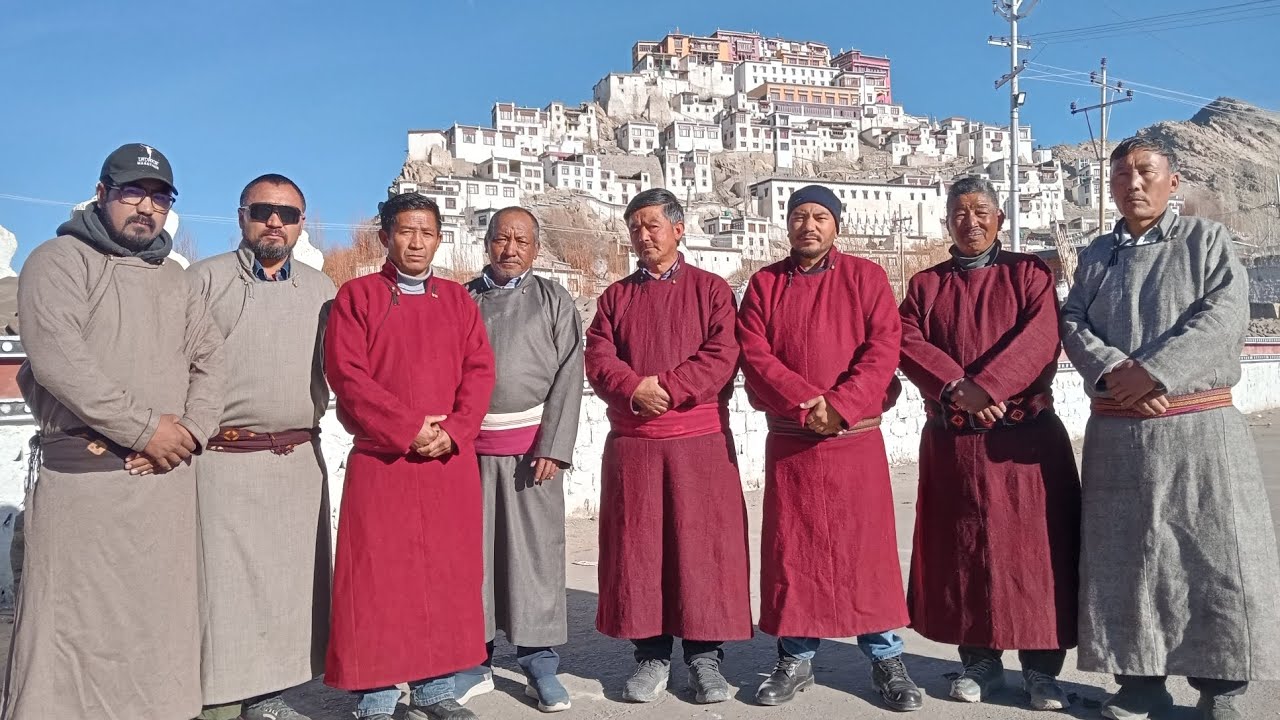 Thiksay members led by Goba announces for vegetarian & Alcohol-Free Losar