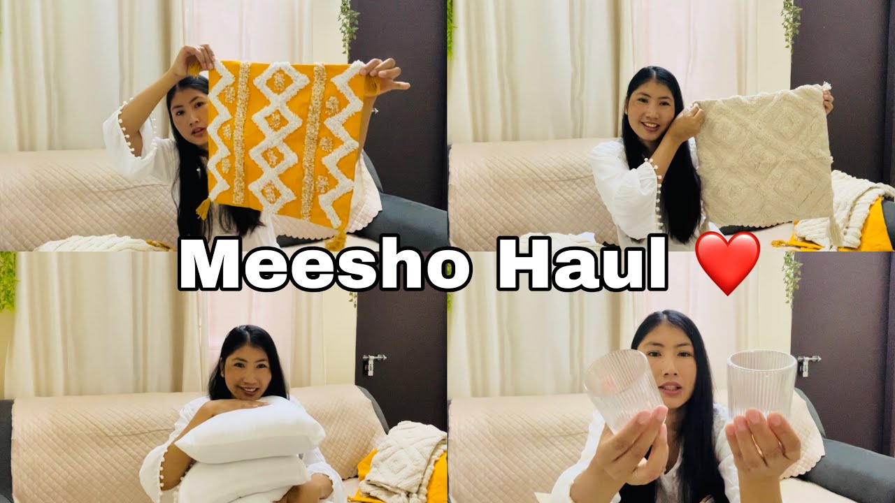 Meesho Haul 😍 Cushion and Cushion Covers |Affordable price 💸