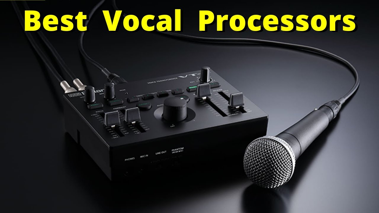 5 Best Vocal Processors in 2022