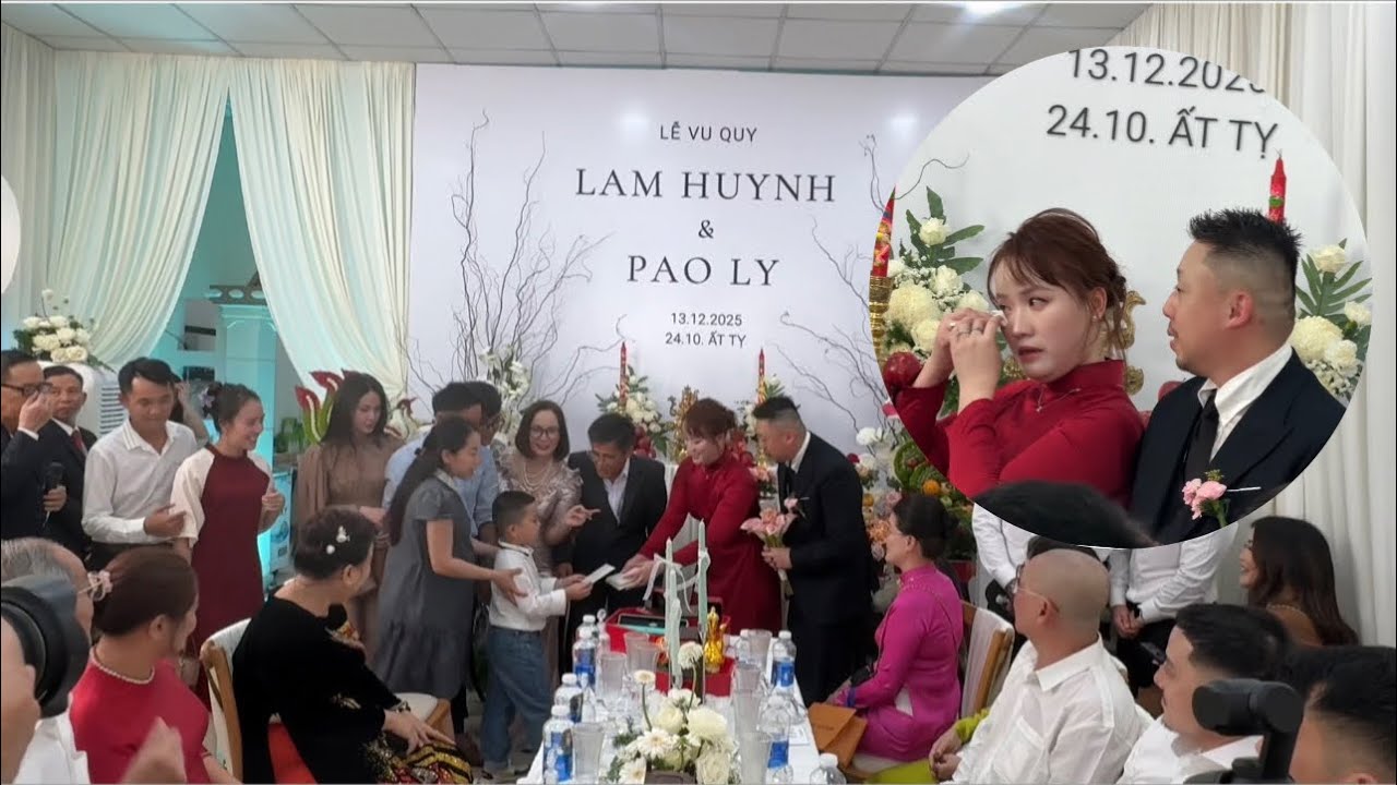 ĐẠI GIA ĐÌNH DỰ ĐÁM CƯỚI CHỊ LAM CON BÁC 3 - CHỊ LAM XÚC ĐỘNG TRONG NGÀY TRỌNG ĐẠI