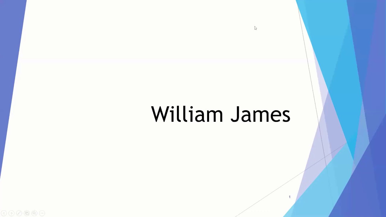 William James on 
