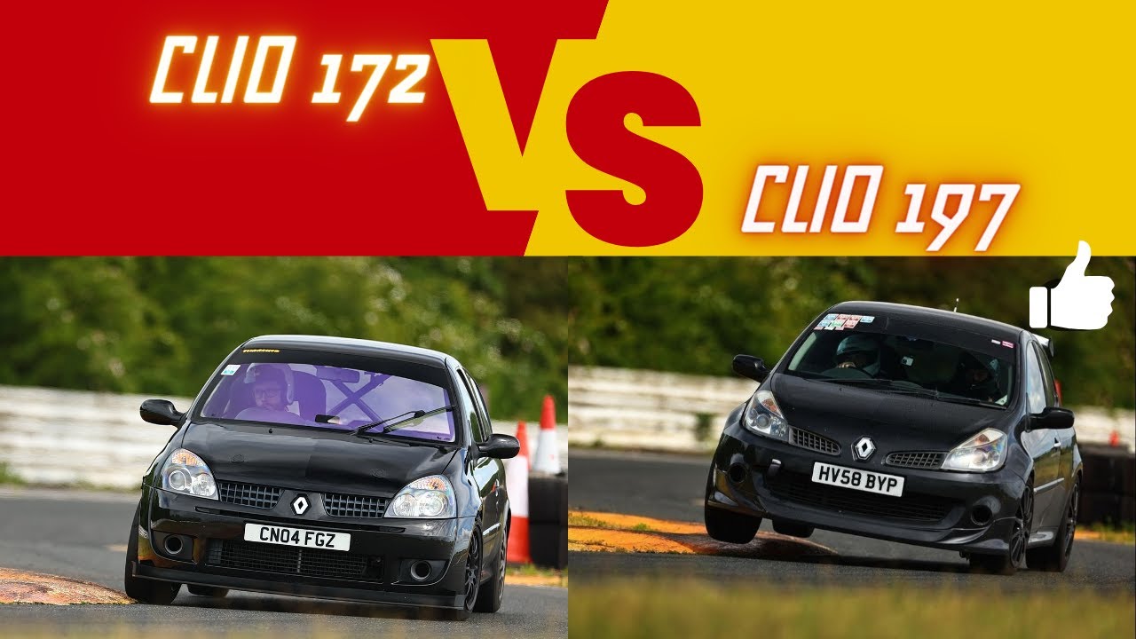 Clio 172 vs Clio 197 Blyton