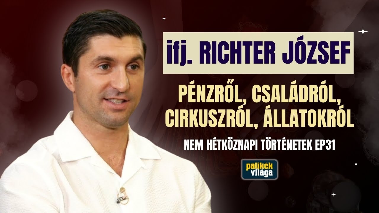 IFJ. RICHTER JÓZSEF PÉNZRŐL, CSALÁDRÓL, CIRKUSZRÓL, ÁLLATOKRÓL / Nem hétköznapi történetek / Palikék