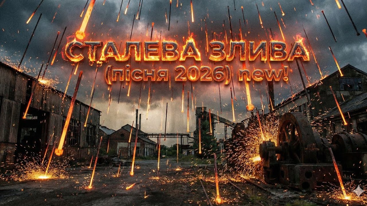🌋Нова пісня 2026!!!🔥 Сталева злива🌧️