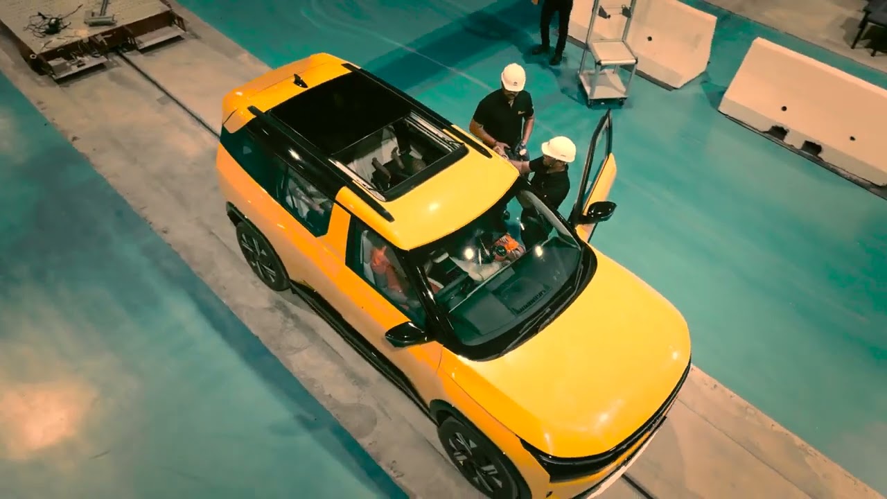 Tata Sierra Crash test video