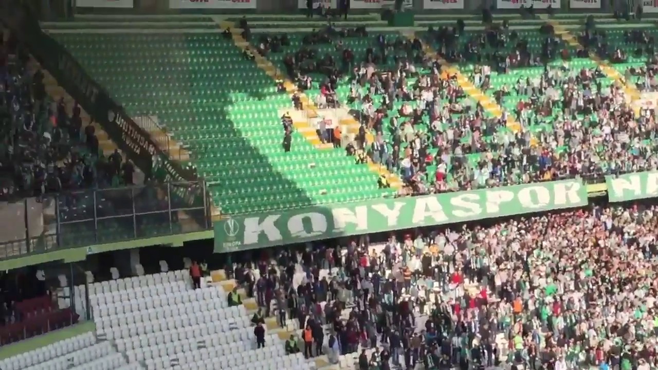KONYA'DA DAKİKA 06 ANKARAGÜCÜ TEZAHÜRATI VE GOL.. HESAPLASAN BU KADAR OLUR:) BURSASPOR KONYASPOR