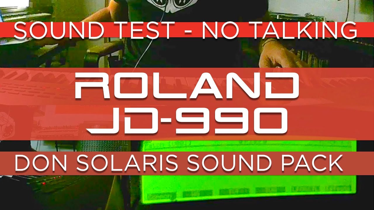 DEMO - No Talking - Roland JD-990 - Don Solaris Sound Pack