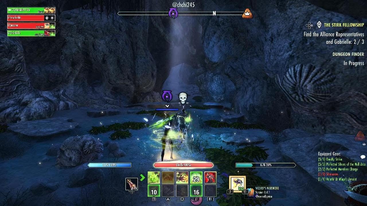 Eso Coral Aerie Trifecta dps pov