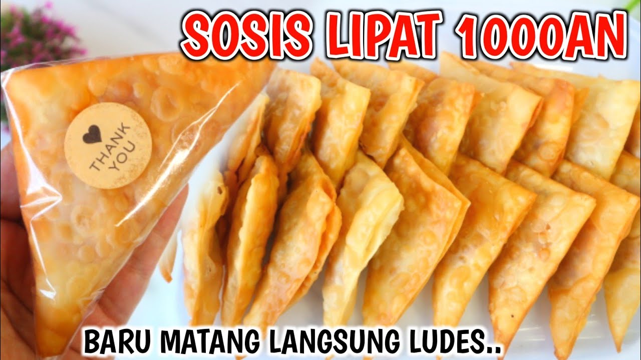 ISENG TITIP DI WARUNG TETANGGA TERNYATA LARIS SANGKING ENAKNYA!! SOSIS LIPAT IDE JUALAN 1000AN