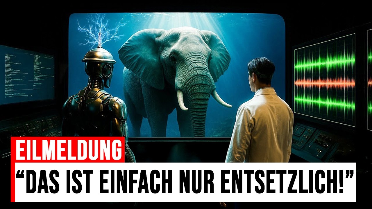 KI hat die Sprache der ELEFANTEN entschlüsselt...Wissenschaftler waren NICHT darauf vorbereitet
