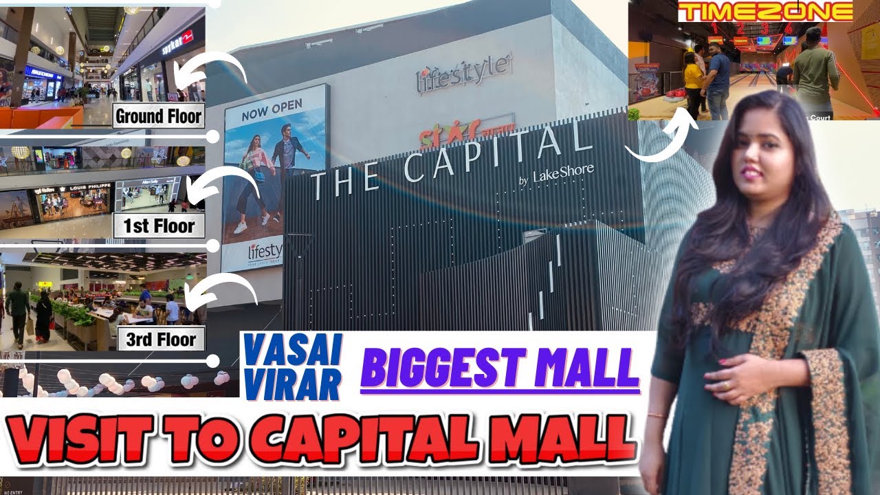 TOUR TO CAPITAL MALL NALASOPARA | BIGGEST SHOPPING MALL IN VASAI-VIRAR | FULL TOUR| #mall