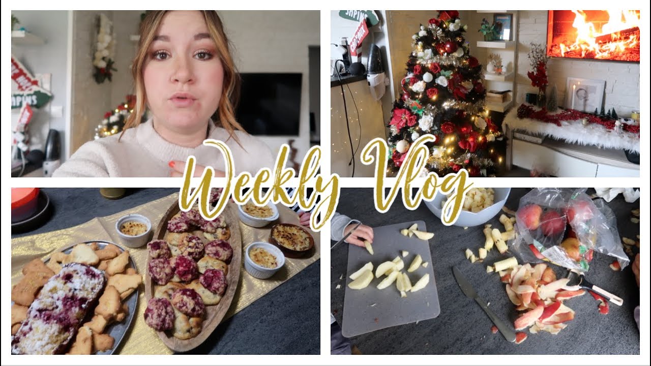 | Weekly Vlog | LES CONTRAINTES LIBERENT LA CREATIVITE, ON PATISSE ET PREPARE NOEL!