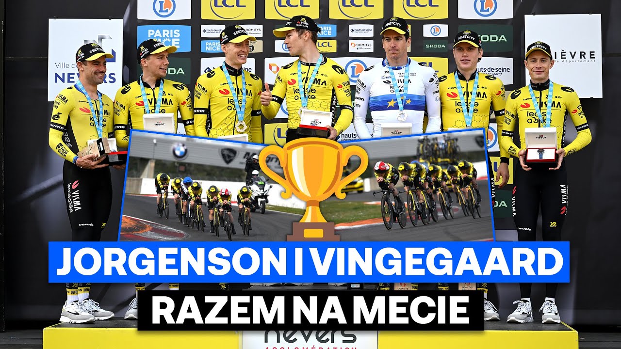 Matteo Jorgenson nowym liderem | Skrót 3. etapu Paryż - Nicea 2025