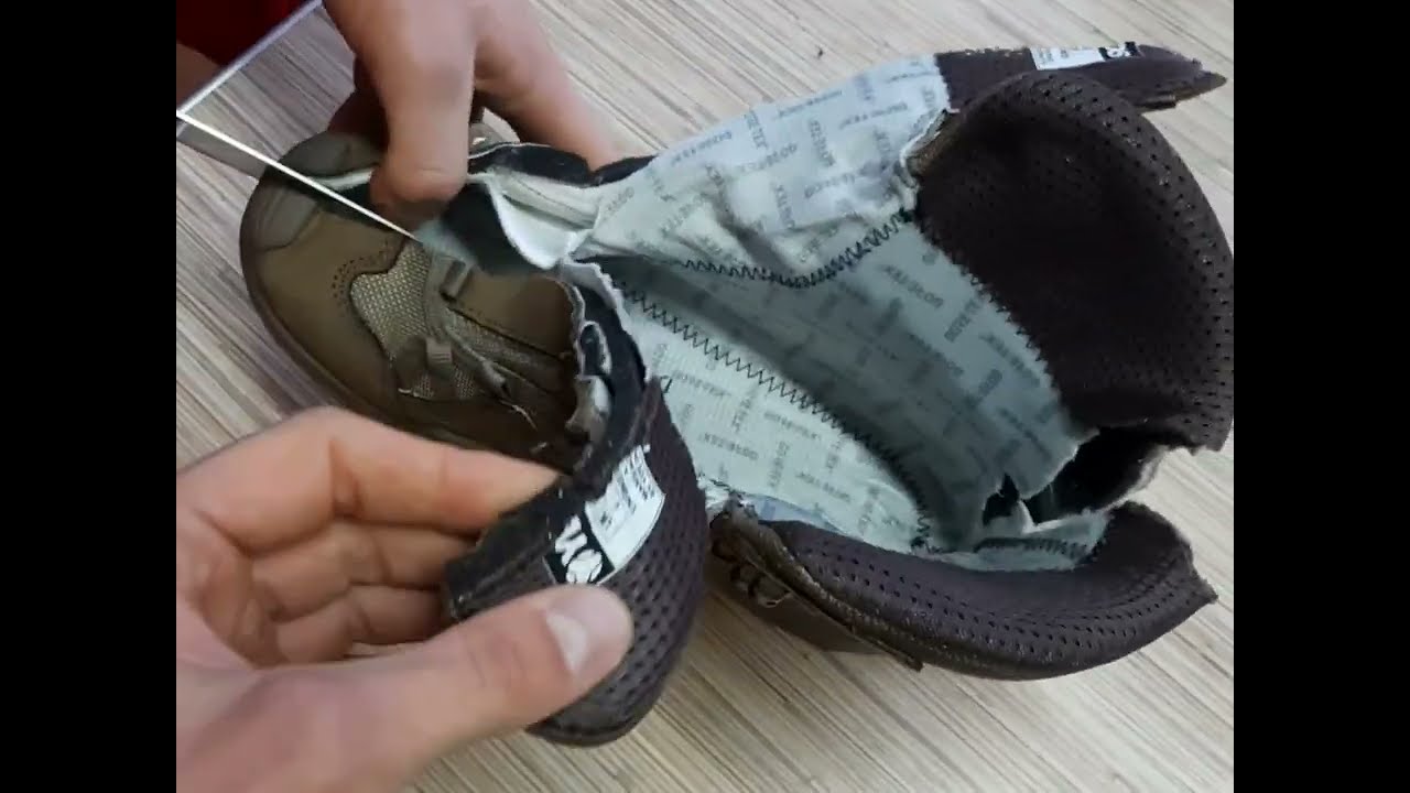 Турецкие тактические ботинки YDS Astor GTX. РАСПИЛ. Что внутри?!