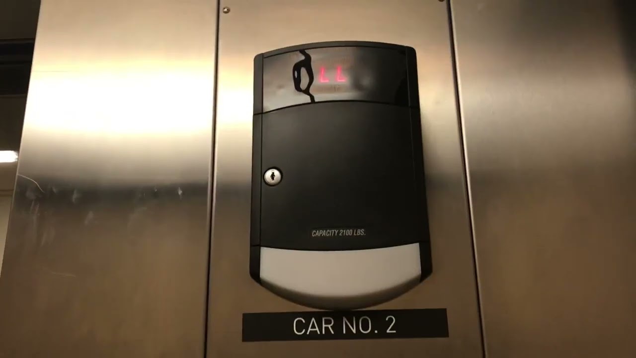 Schindler 330A hydraulic elevator at A.G. Bush Student Center Hamline University in St. Paul, MN