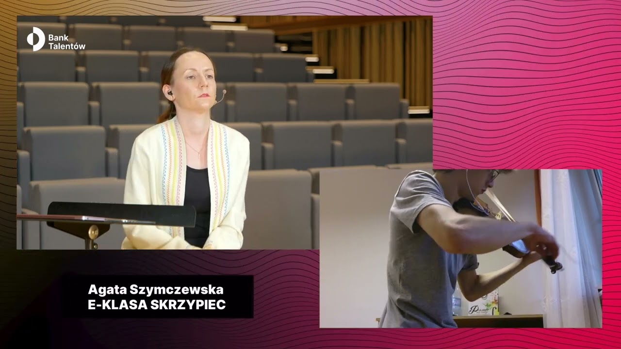 e-Bank Talentów - prof. Agata Szymczewska - skrzypce - Adam Suska