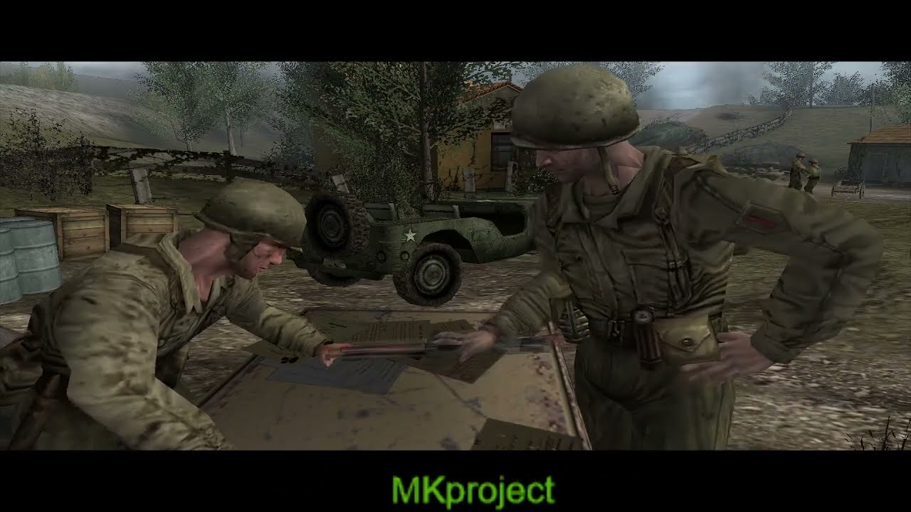 Call of Duty 2: Big Red One Миссия 8 Piano Lupo (PCSX2)
