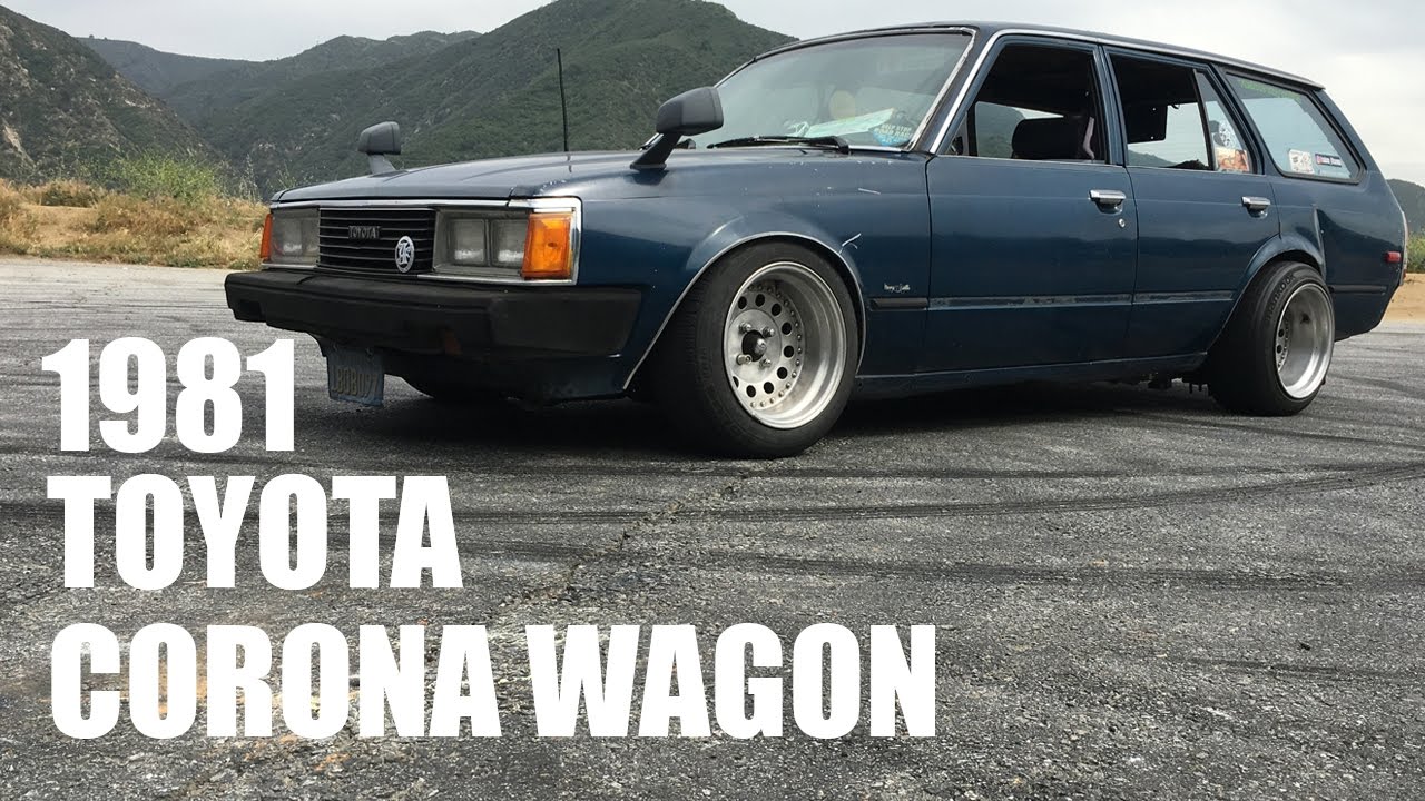 1981 Toyota Corona Wagon - Home Made Coilover's