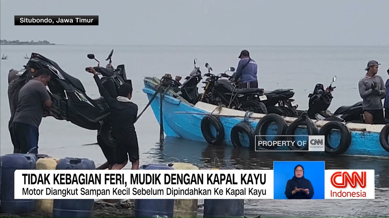 Tidak Kebagian Feri, Mudik dengan Kapal Kayu dan Terminal Kampung Rambutan Siap hadapi Arus Mudik Le