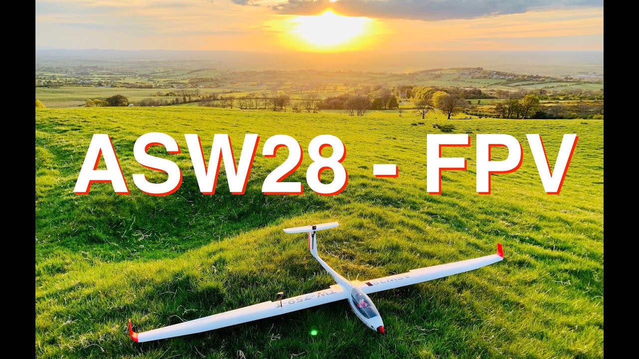 ASW28 Sunset FPV Maiden - iNav