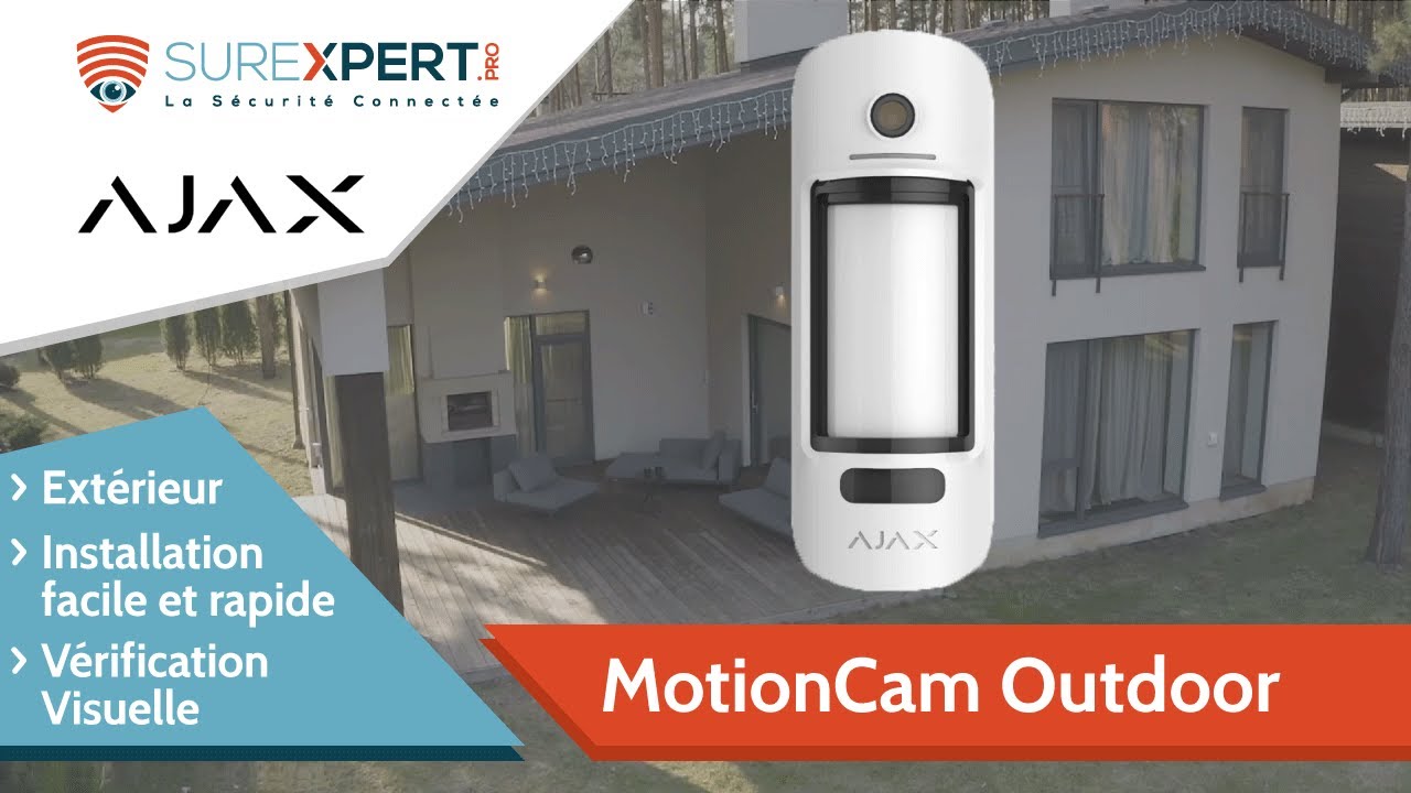 MotionCam Outdoor : le détecteur extérieur AJAX avec vérification visuelle par photos