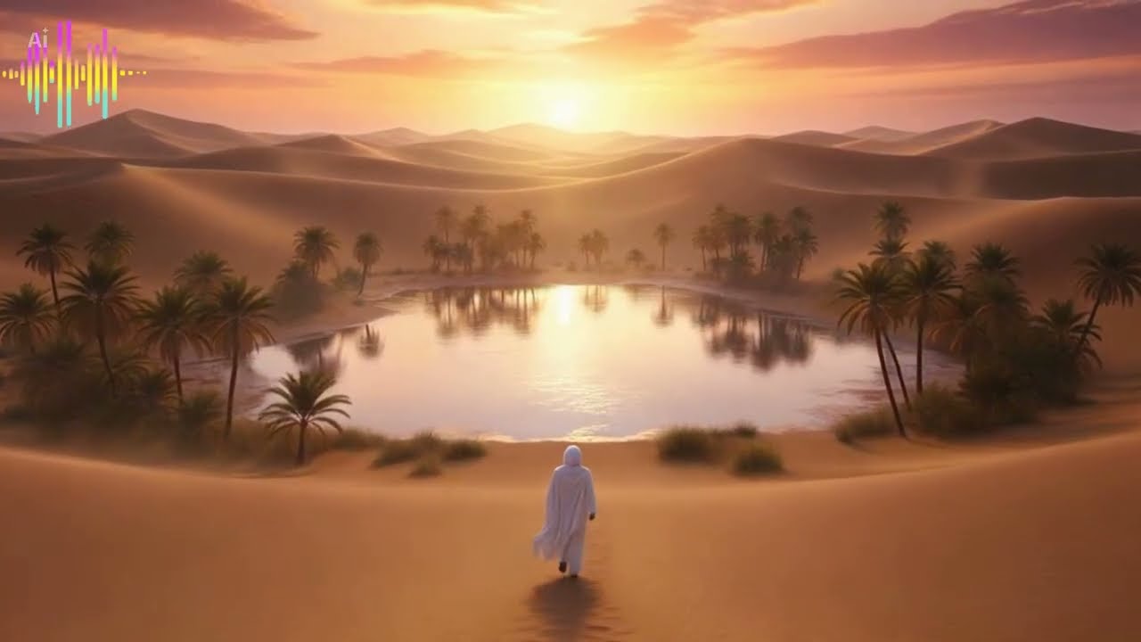 Healing Arabic Music 🌿 Deep Calm & Inner Peace – واحةُ الصَّمْتِ #SpiritualJourney #InnerPeace