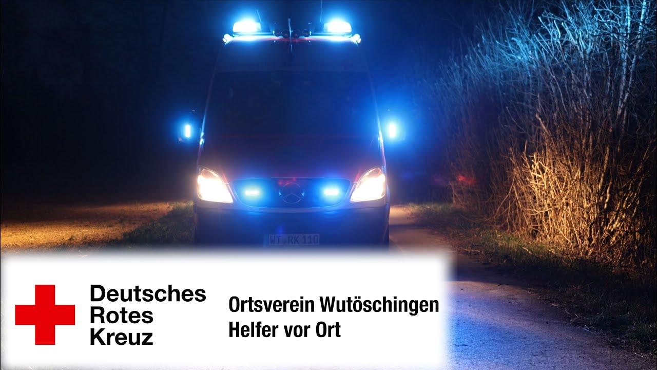 DRK Wutöschingen Helfer vor Ort