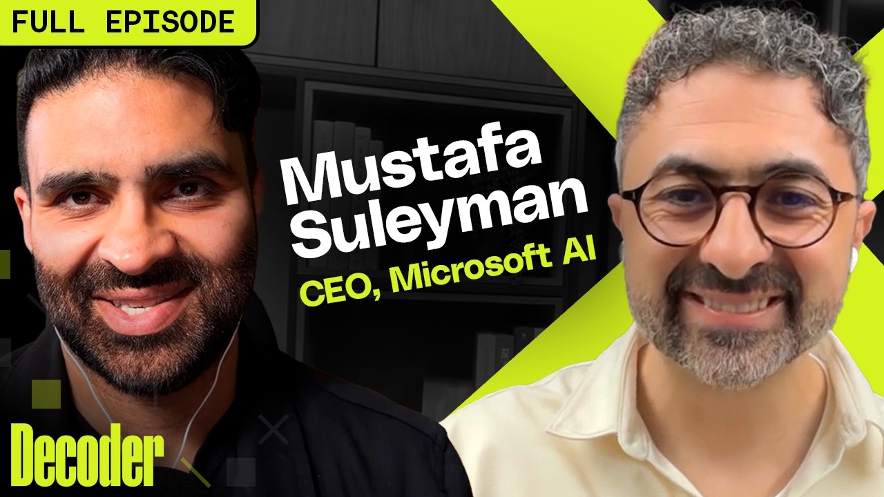 Microsoft AI chief thinks superintelligence is near, but won't take your job | Decoder