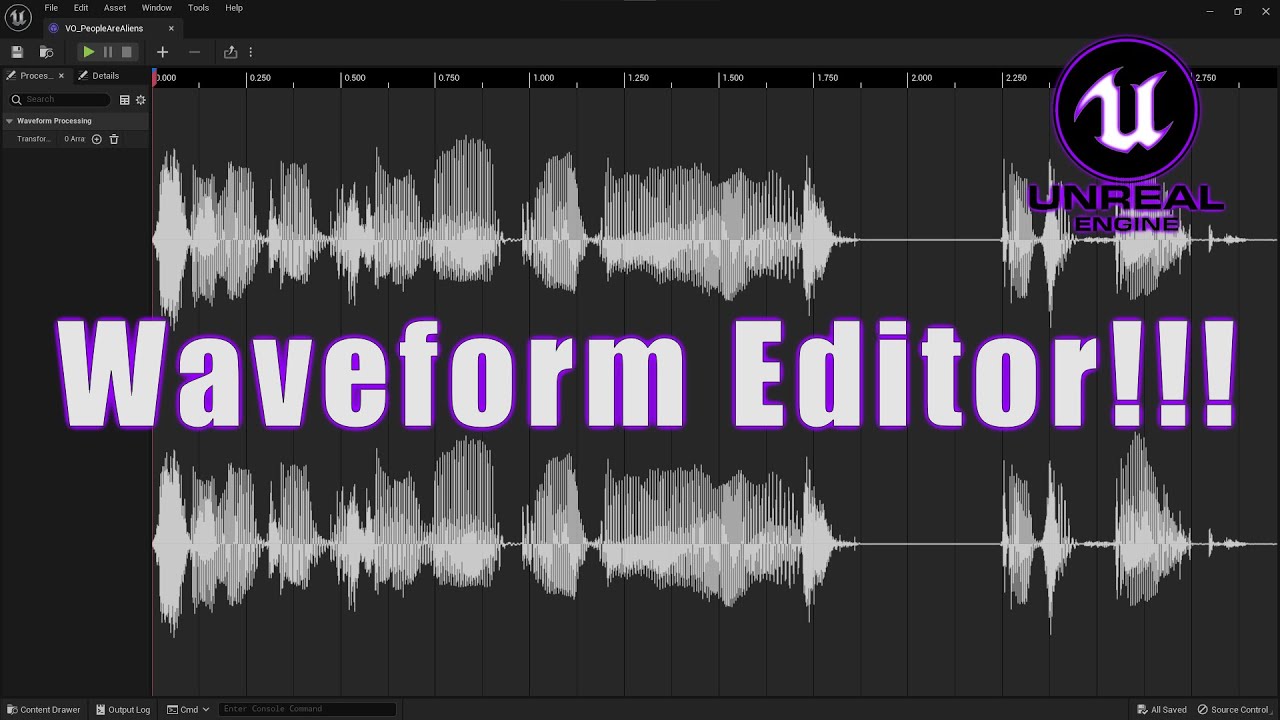 Unreal Engine 5.1 | Waveform Editor